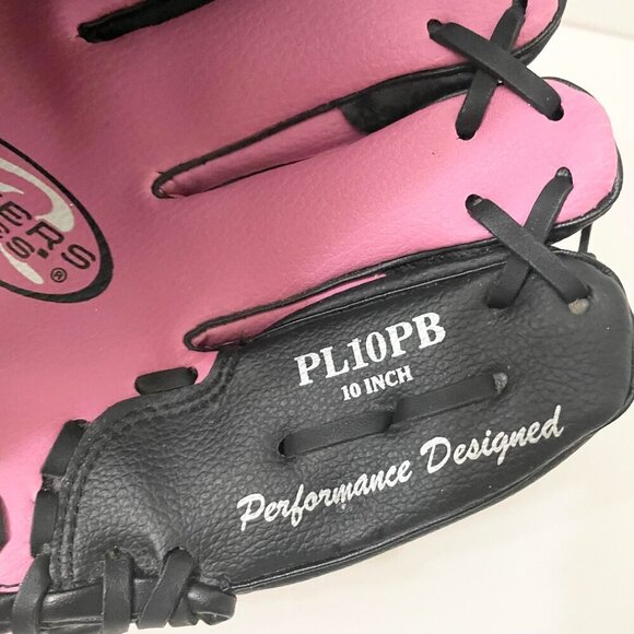 Rawlings Baseball Glove Youth Players Series PL10PB 10 Inch Pink - Picture 5 of 12